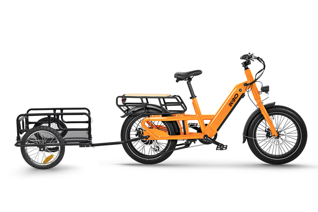 KBO Ranger Cargo EBike for Carrying Heavy Loads Family Riding KBO Bike