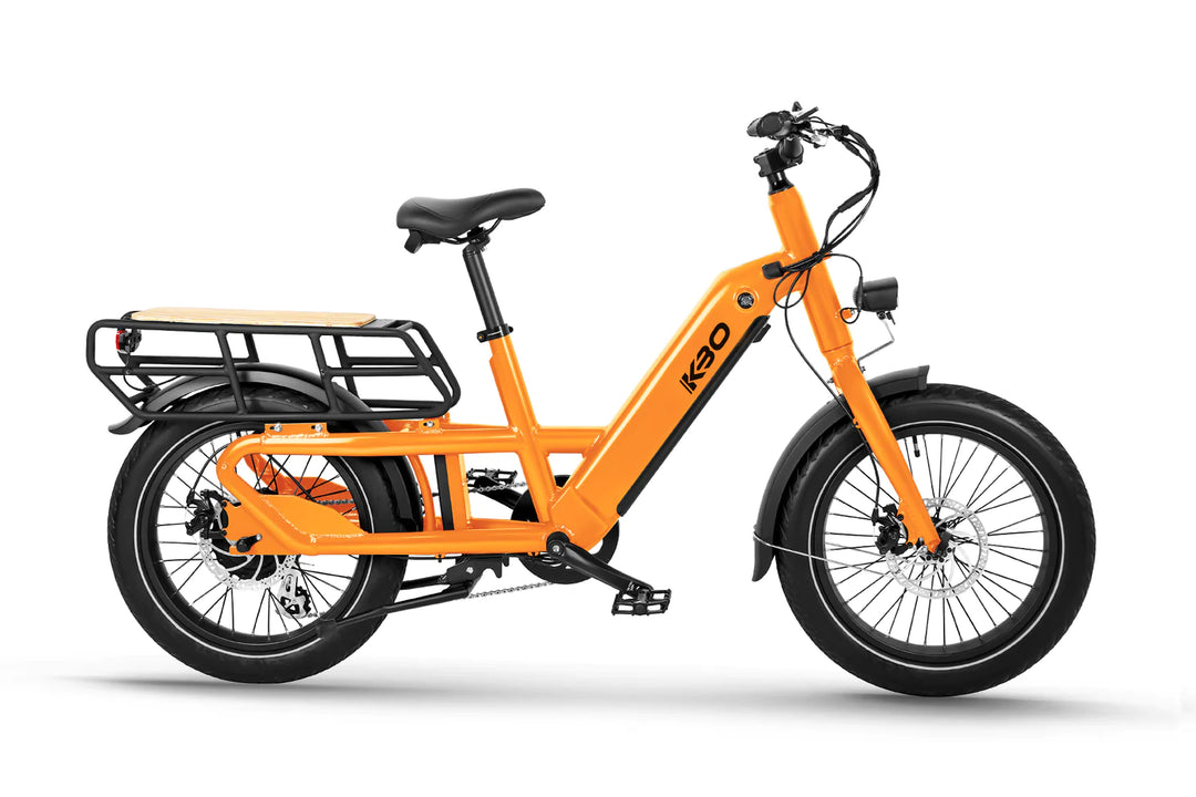 KBO Ranger Cargo EBike for Carrying Heavy Loads Family Riding KBO Bike