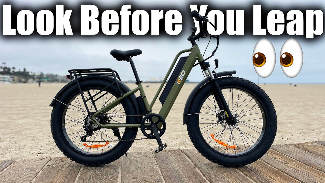 KBO All-Terrain Electric Bike Tornado Fat Tire EBike for Mountain – KBO Bike