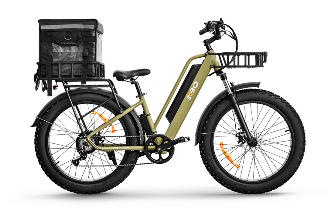 KBO All Terrain Electric Bike Tornado Fat Tire EBike for Mountain KBO Bike