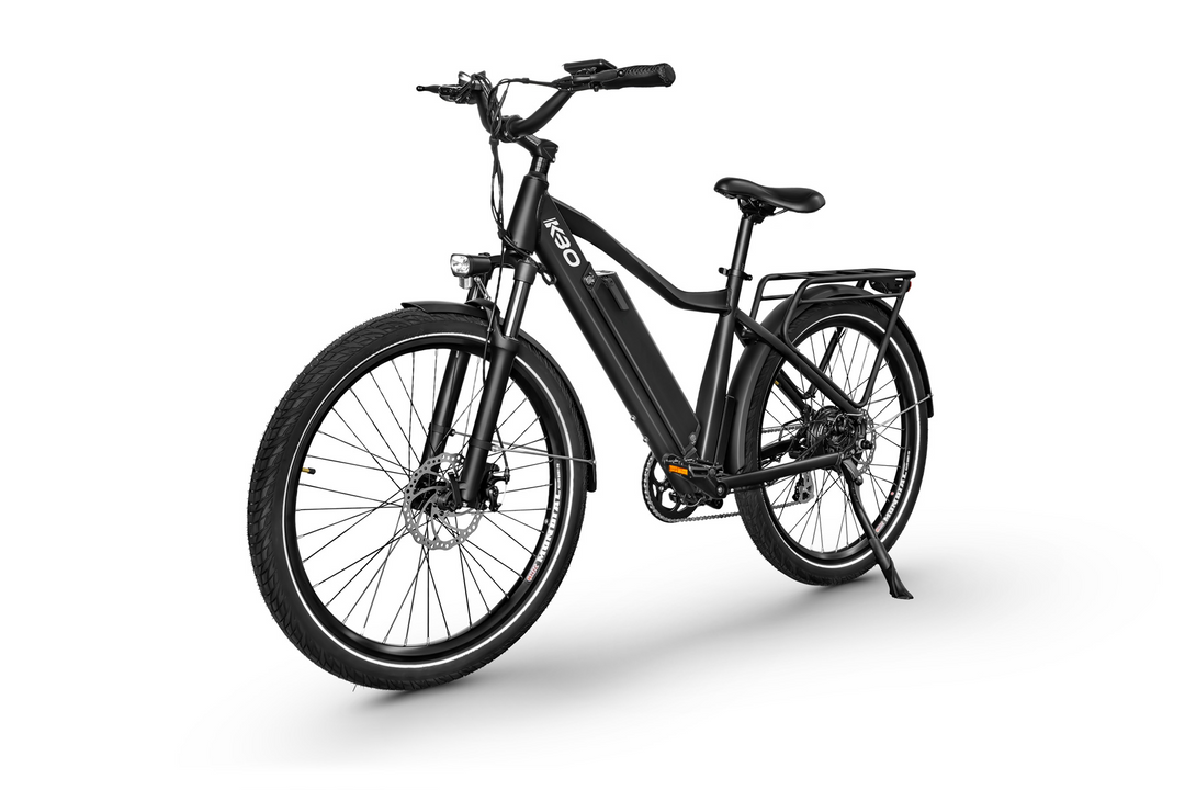 Commuting Electric Bike Removable 48V 16Ah Lithium Ion Battery Black