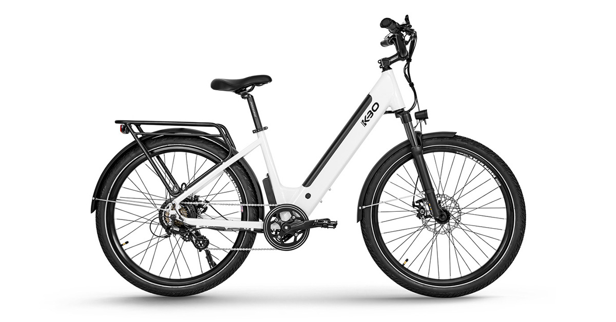 KBO Commuter Electric Bike Breeze Step Over Commuting Off Road